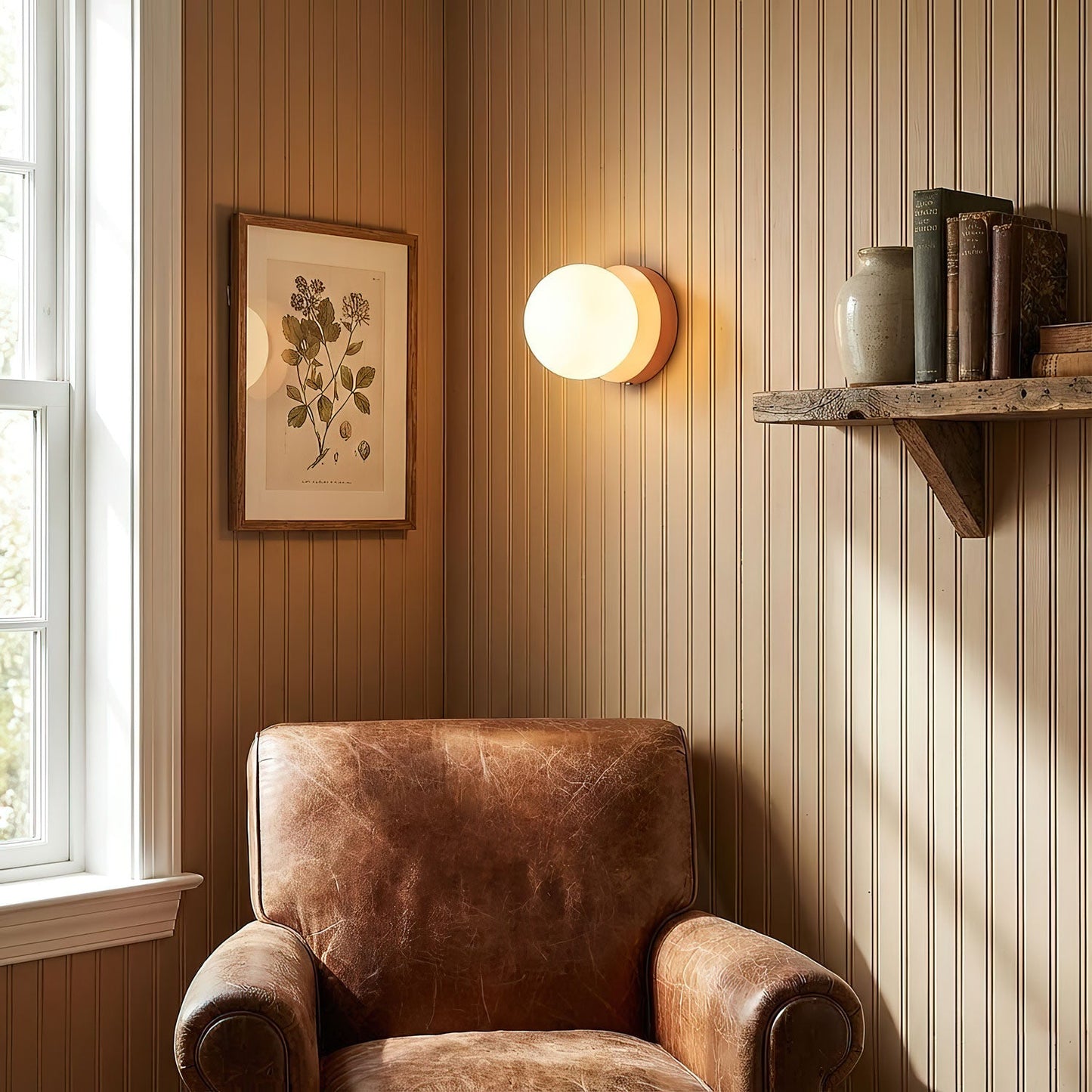 Lunette Globe Wall Light