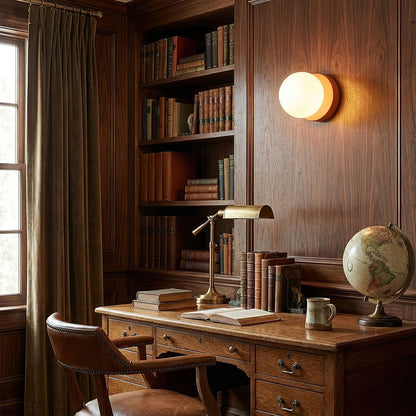 Lunette Globe Wall Light