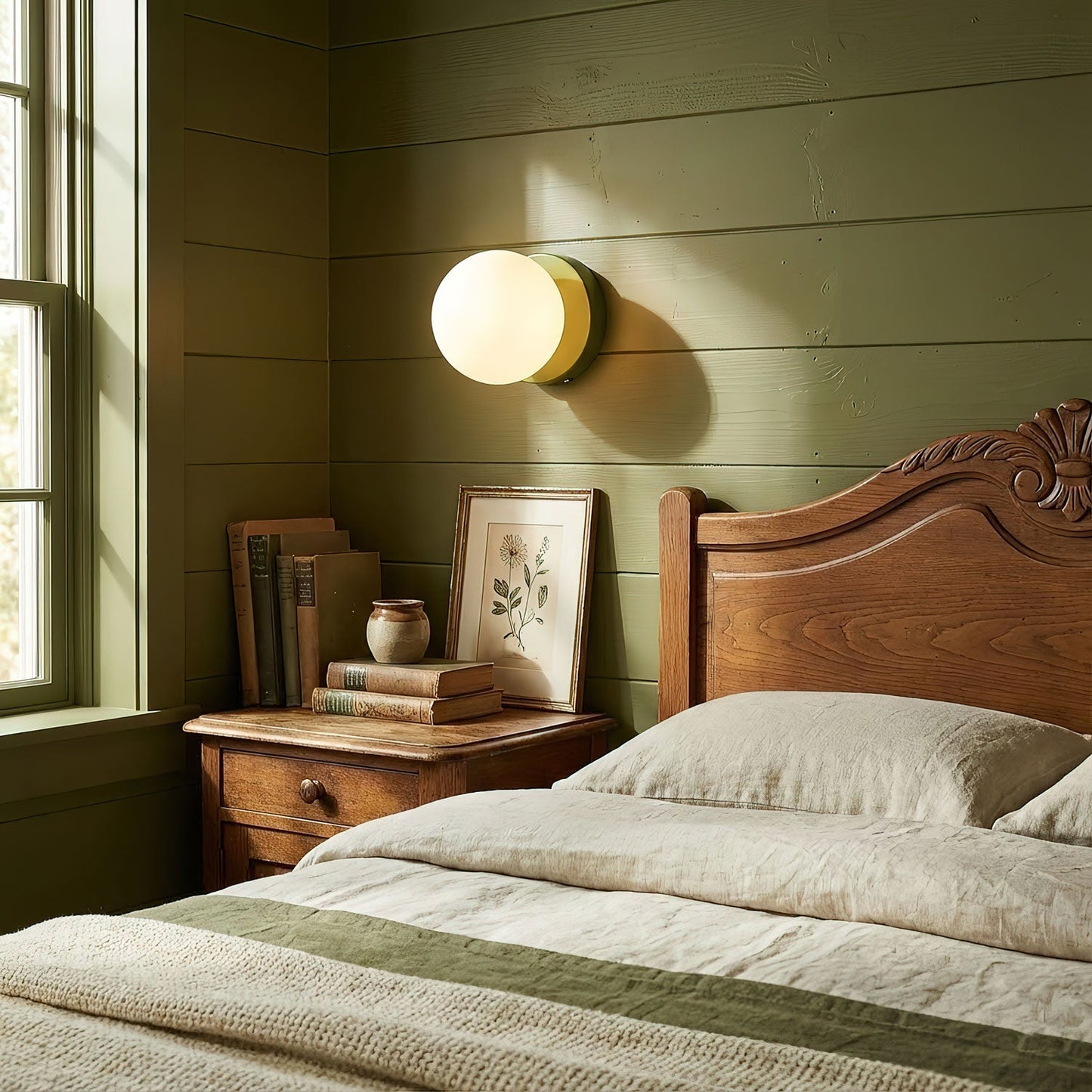 Lunette Globe Wall Light