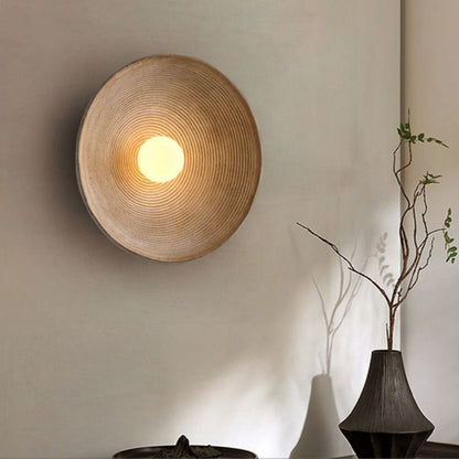 Sora Japanese Round Wall Light