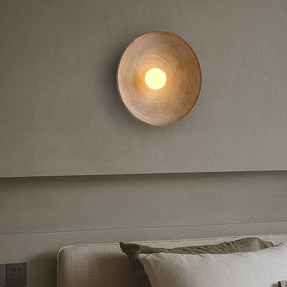 Sora Japanese Round Wall Light
