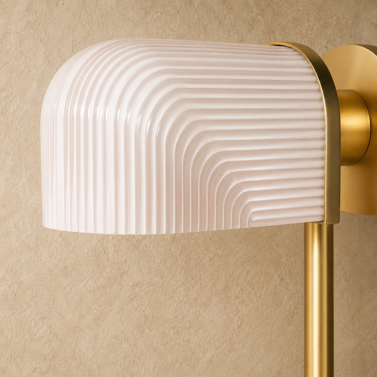 Olivane Vintage Glass Table Lamp