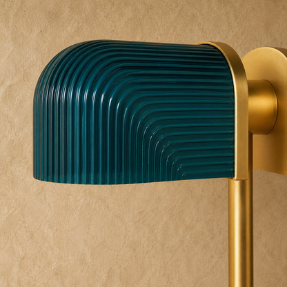 Olivane Vintage Glass Table Lamp