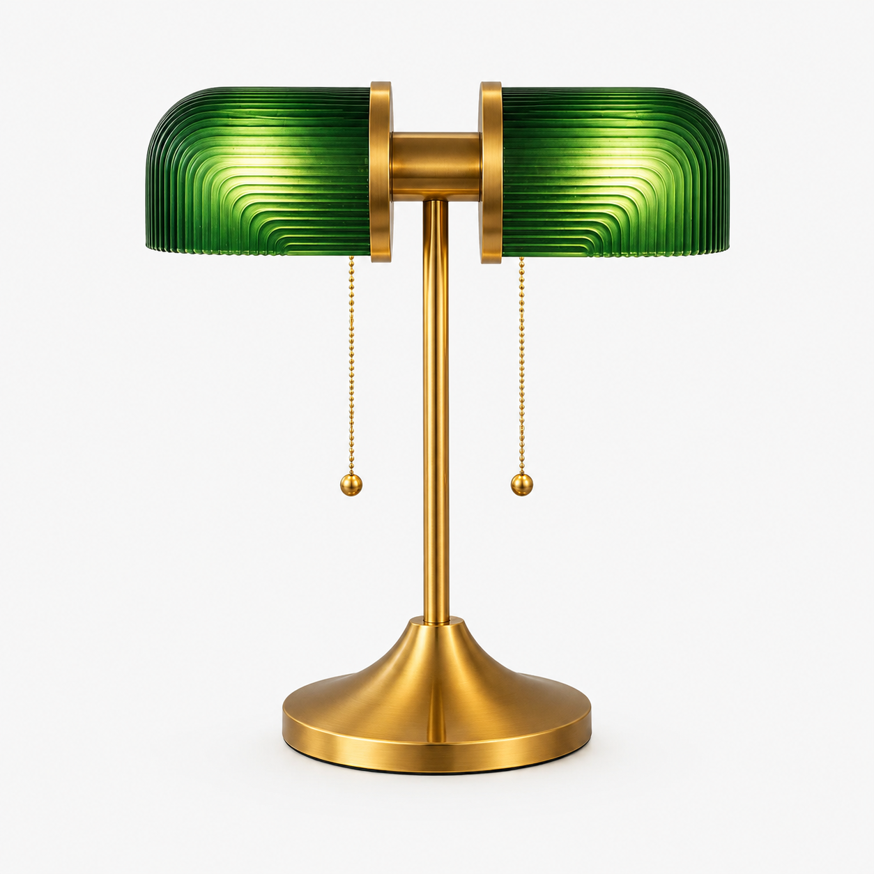 Olivane Vintage Glass Table Lamp