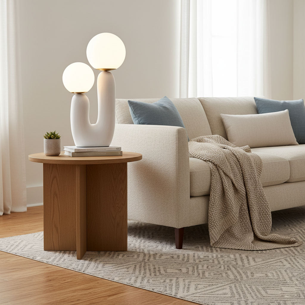Velmora Globe Table Lamp