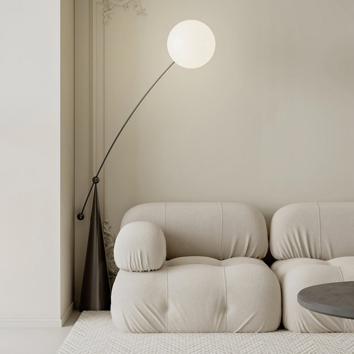 Orvello Globe Floor Lamp