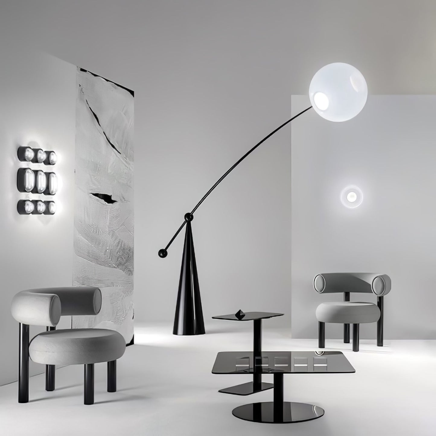 Orvello Globe Floor Lamp