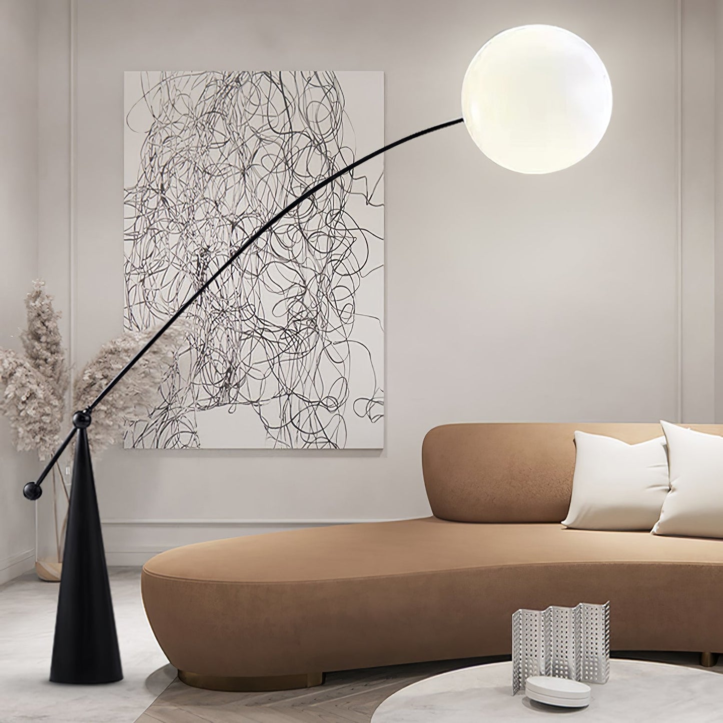 Orvello Globe Floor Lamp