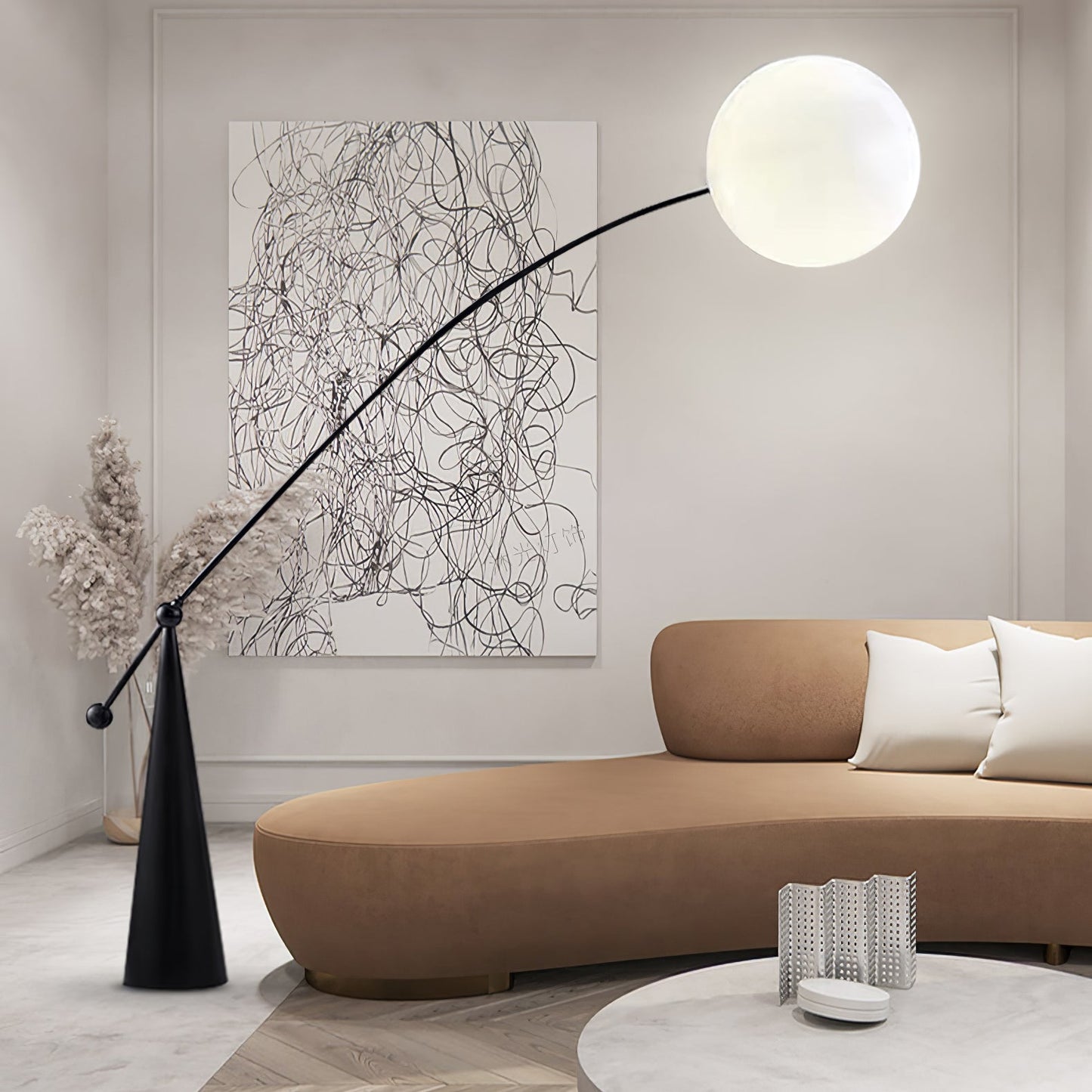 Orvello Globe Floor Lamp