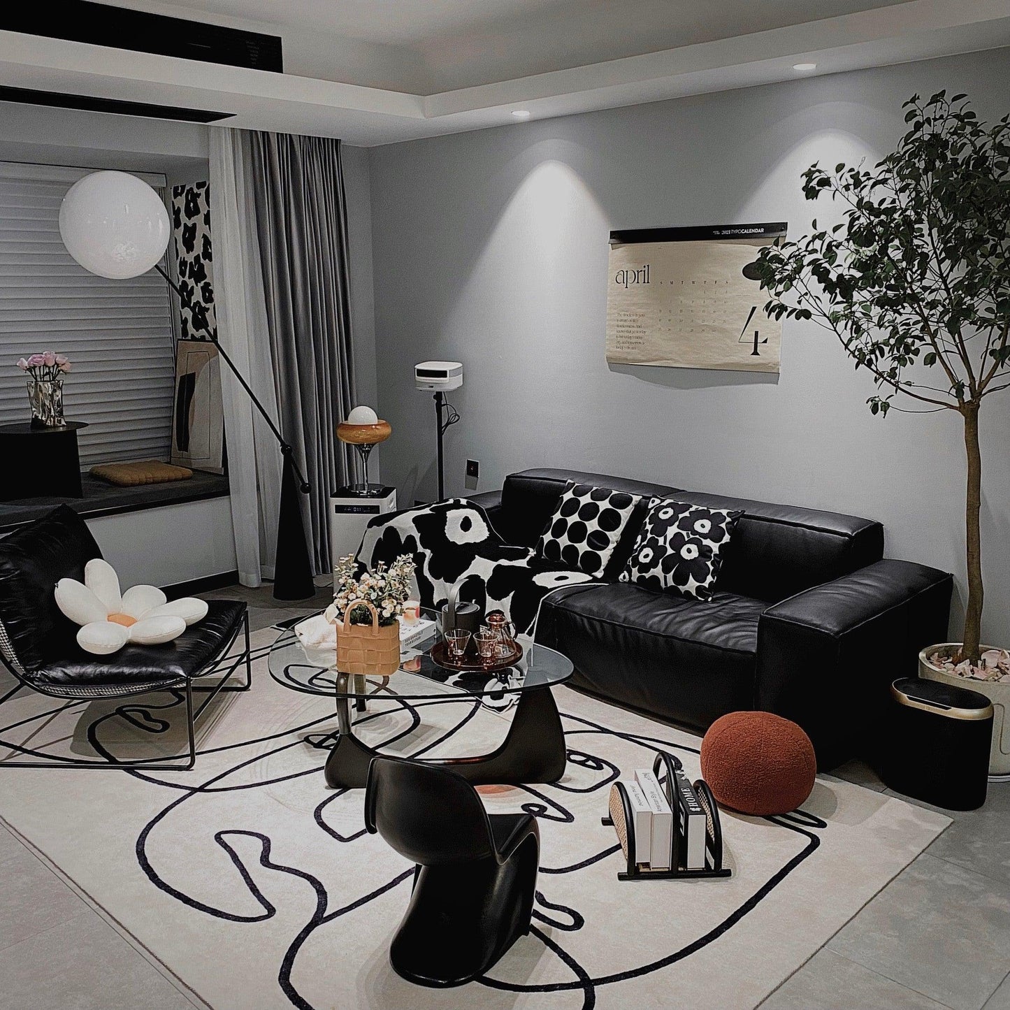 Orvello Globe Floor Lamp