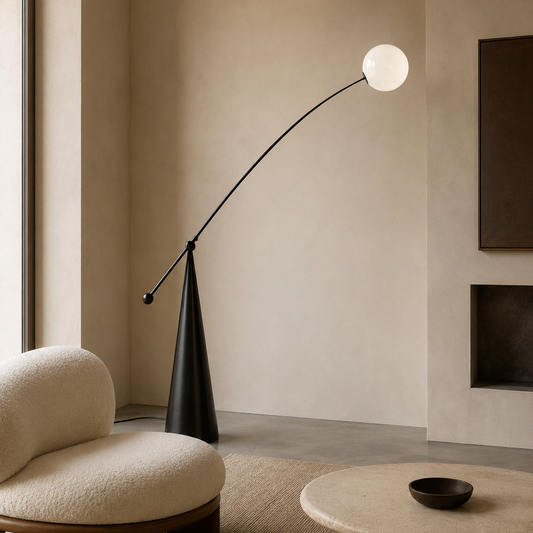 Orvello Globe Floor Lamp