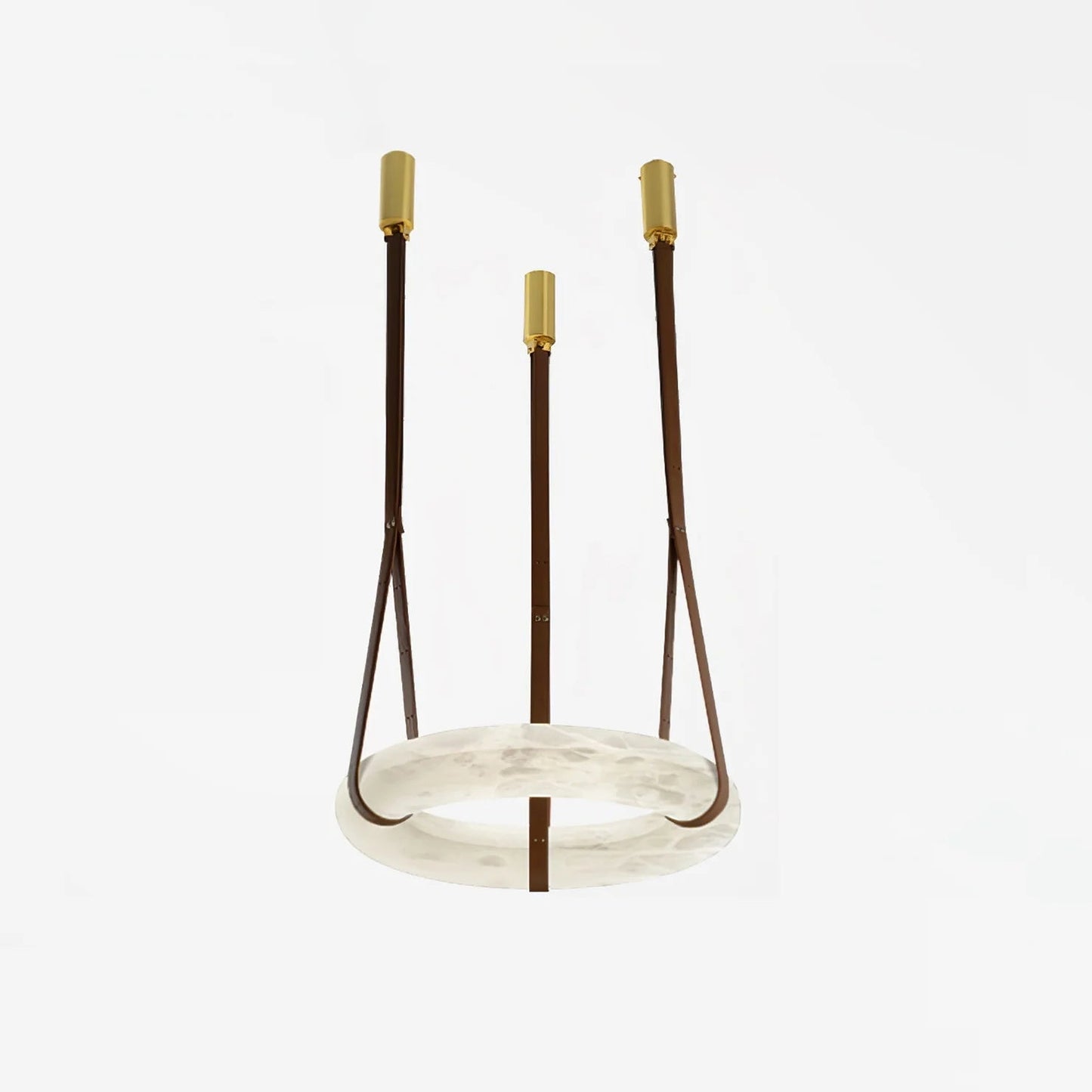 Arvix Alabaster Donut Pendant Light