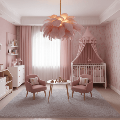 Aurelia Feather Chandelier