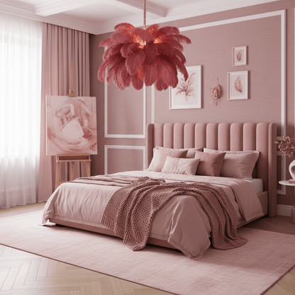 Aurelia Feather Chandelier