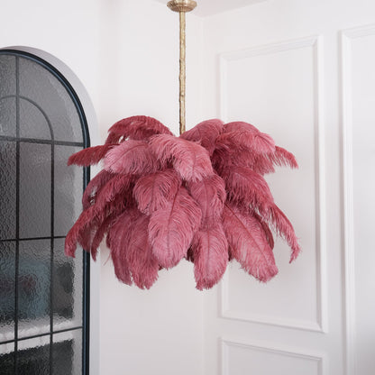 Aurelia Feather Chandelier