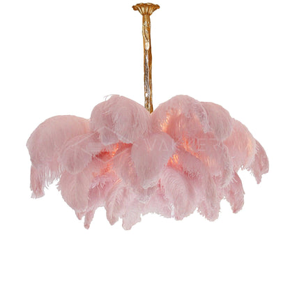 Aurelia Feather Chandelier
