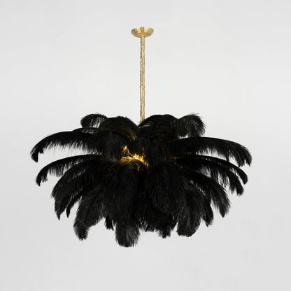 Aurelia Feather Chandelier