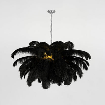 Aurelia Feather Chandelier