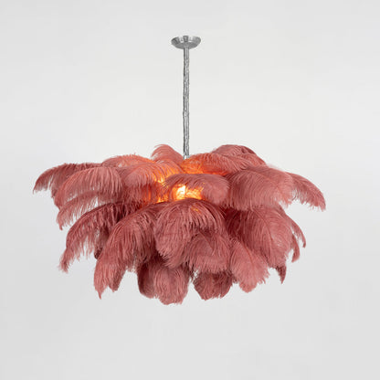 Aurelia Feather Chandelier