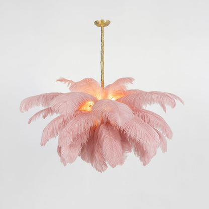Aurelia Feather Chandelier