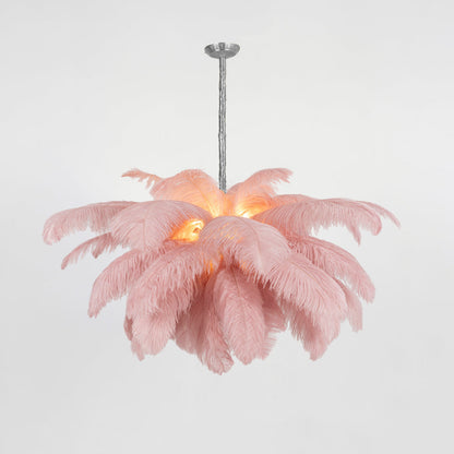 Aurelia Feather Chandelier