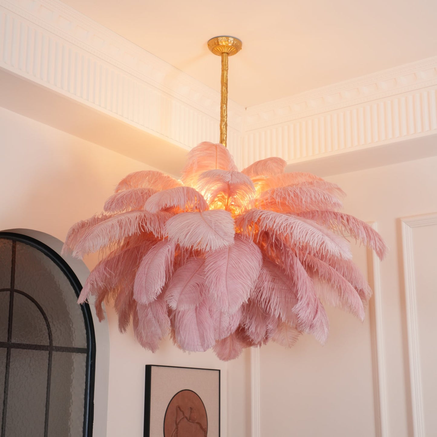 Aurelia Feather Chandelier
