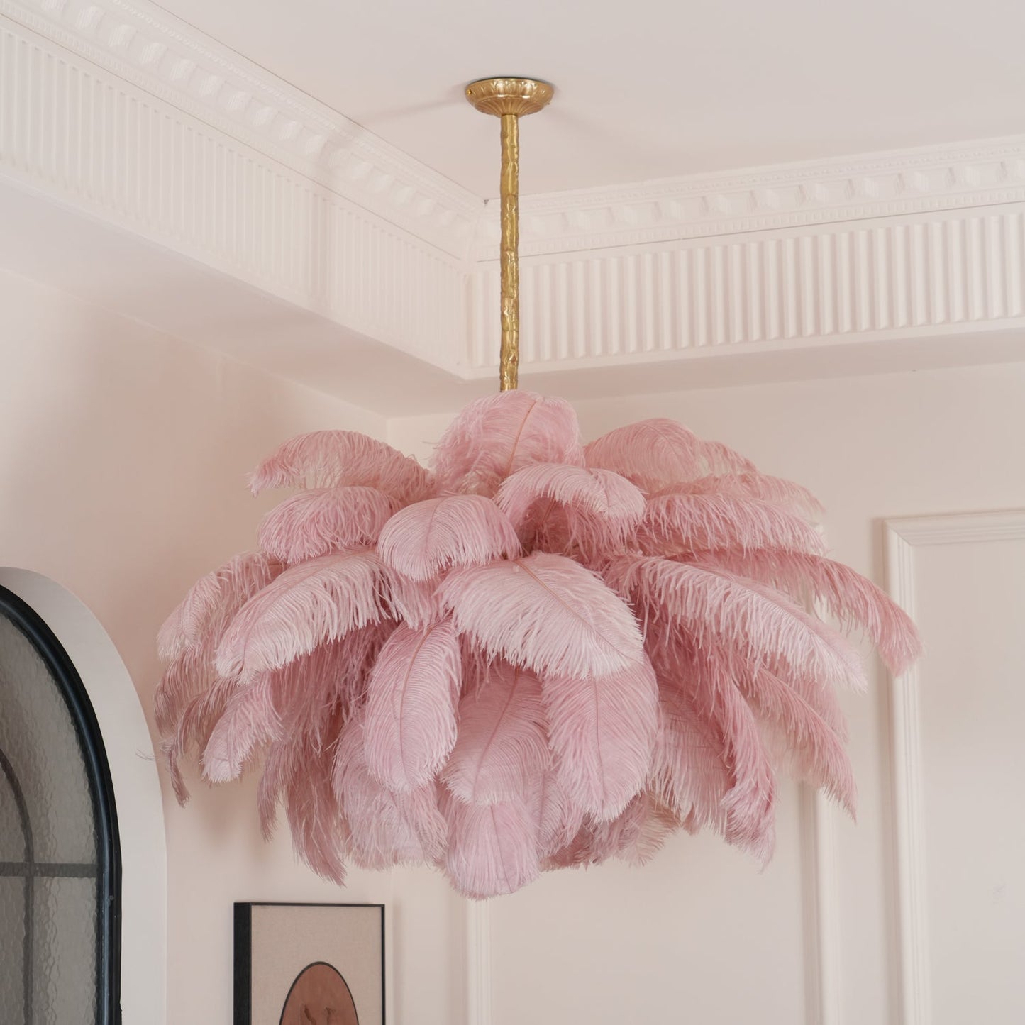 Aurelia Feather Chandelier