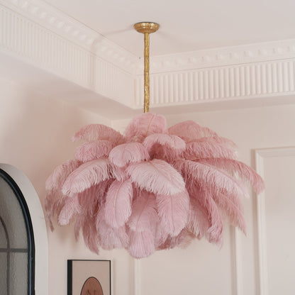 Aurelia Feather Chandelier