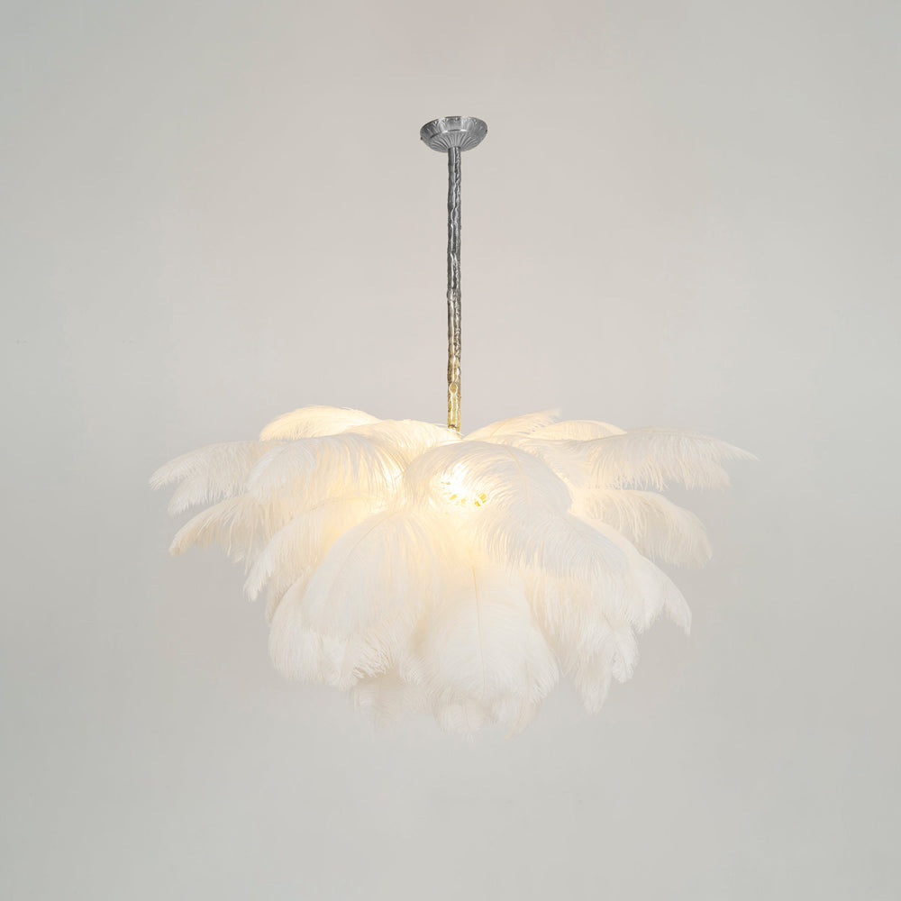 Aurelia Feather Chandelier