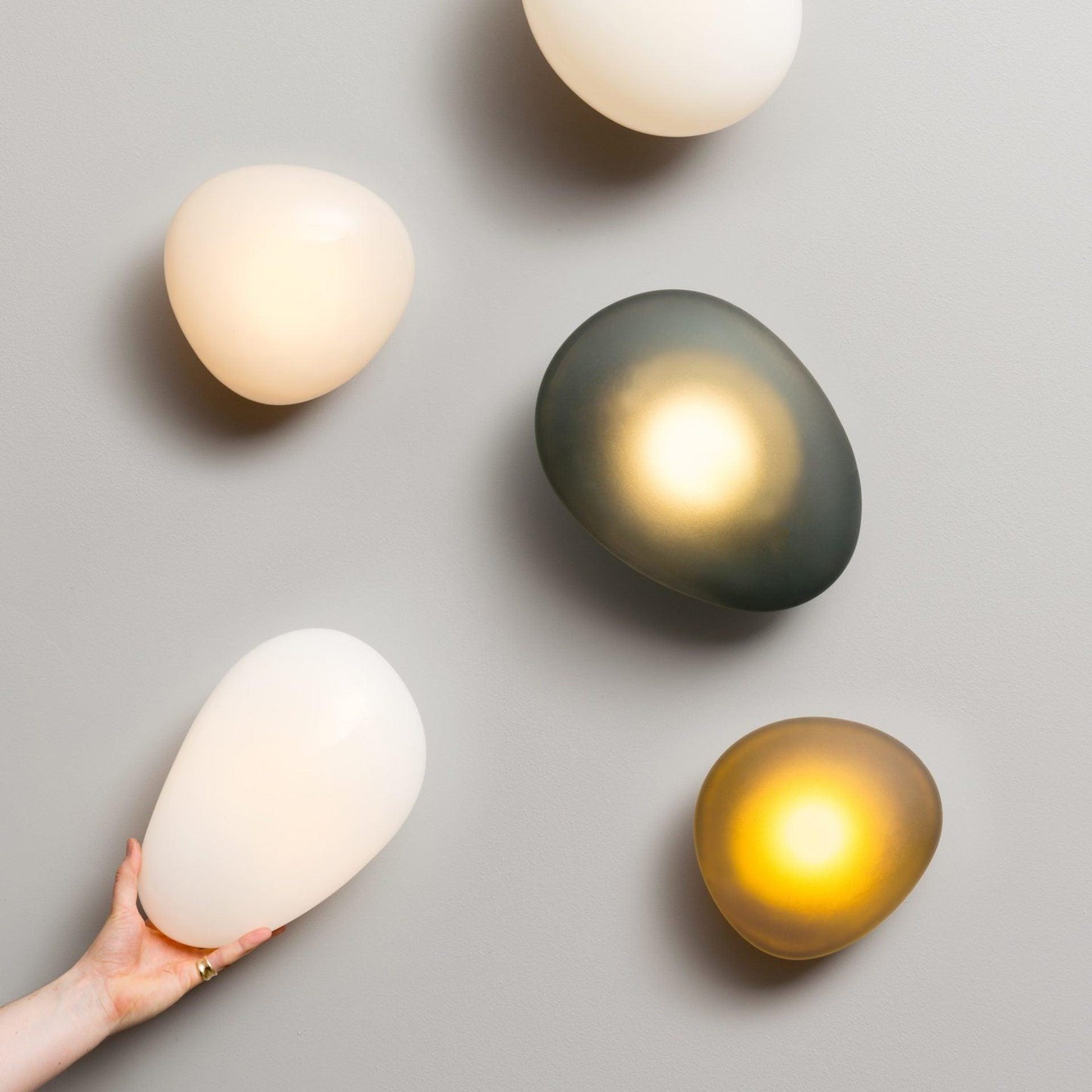 Velo Bubble Glass Wall Light