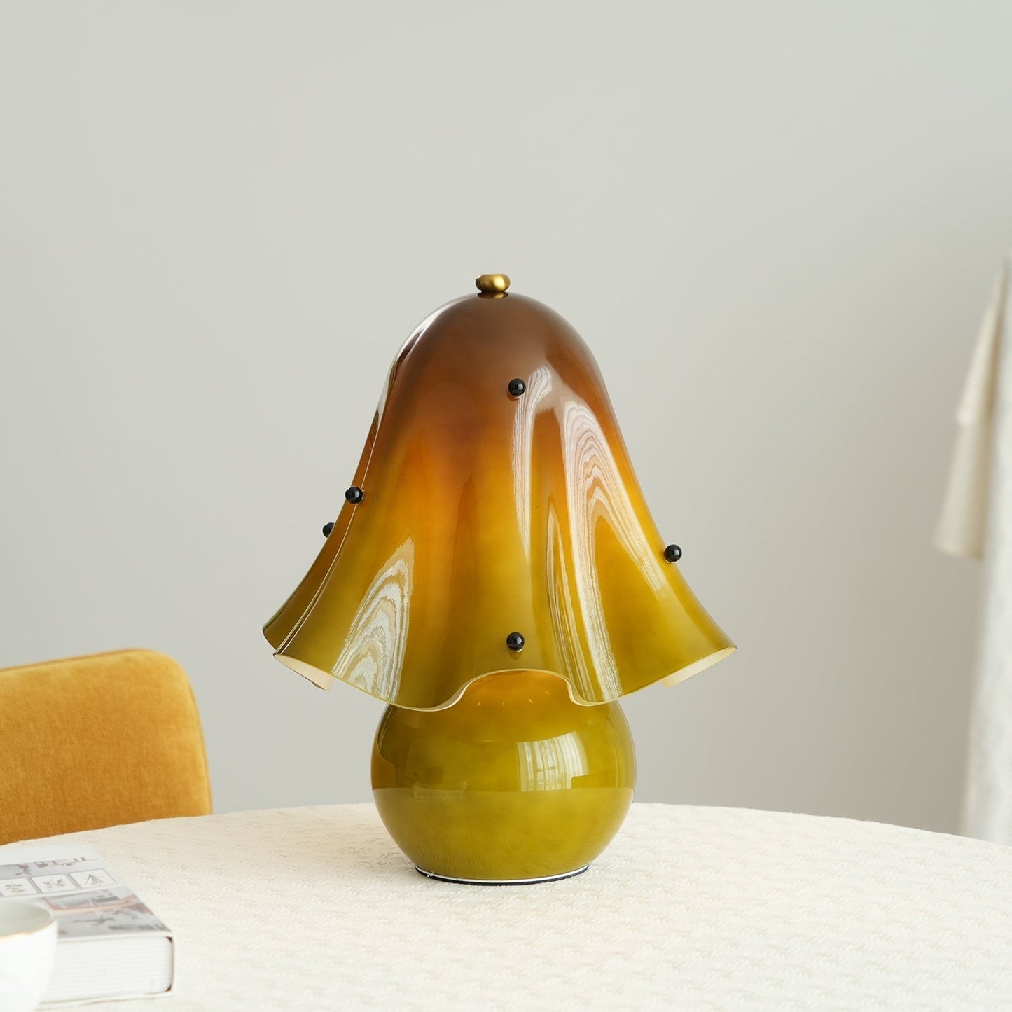 Orlune Glass Table Lamp