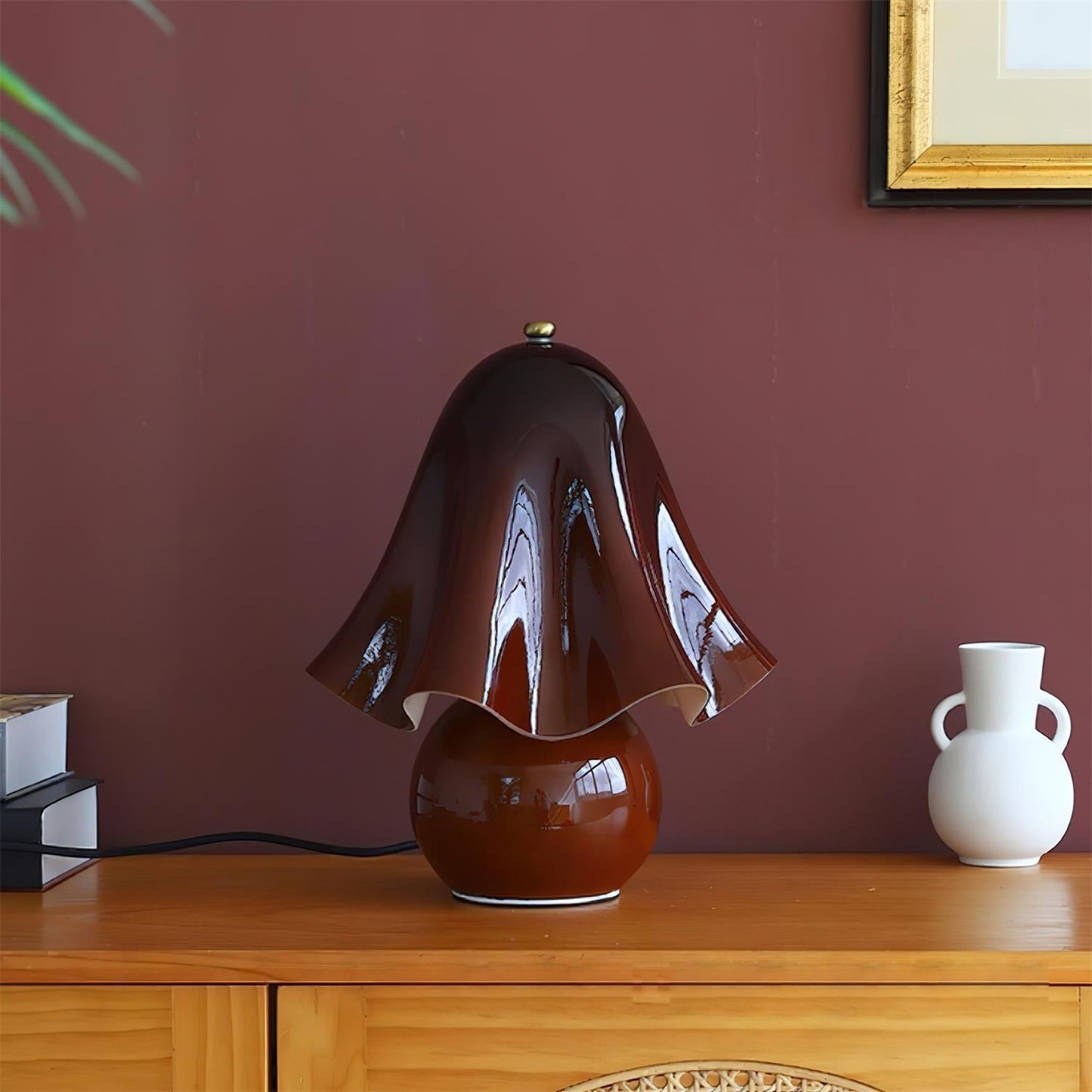 Orlune Glass Table Lamp