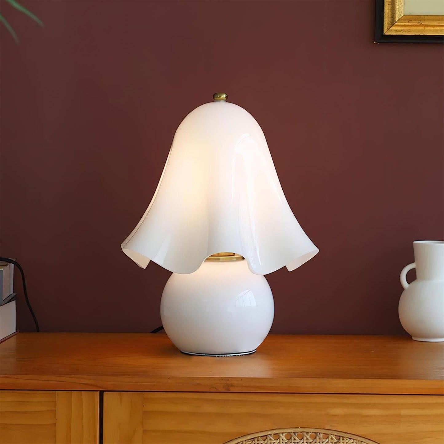 Orlune Glass Table Lamp