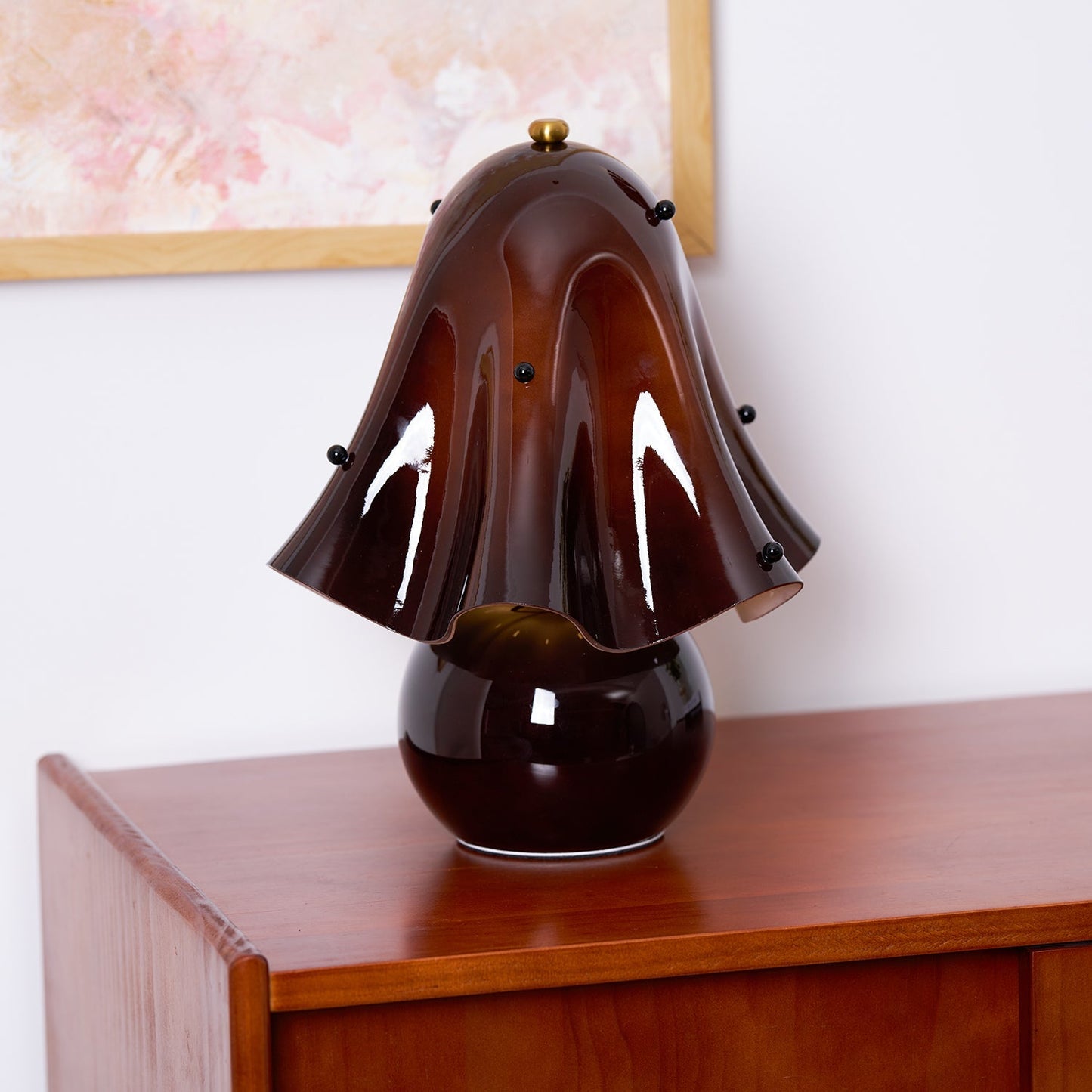Orlune Glass Table Lamp
