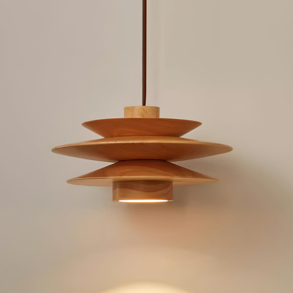 Camille Wooden Pendant Light