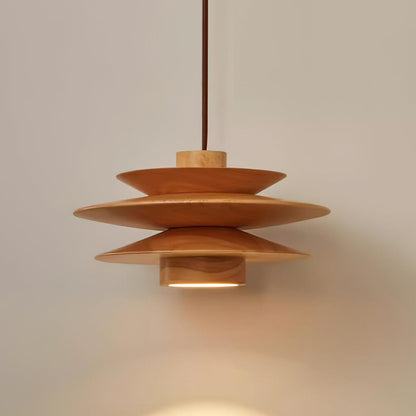 Camille Wooden Pendant Light