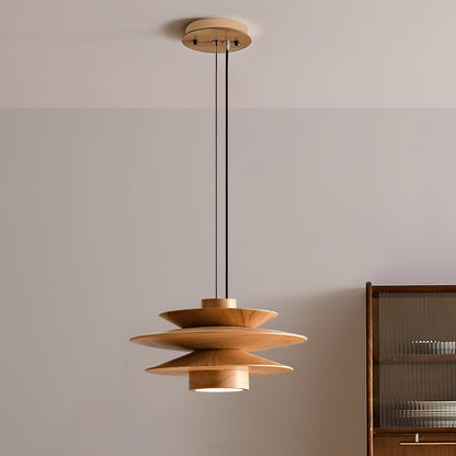 Camille Wooden Pendant Light