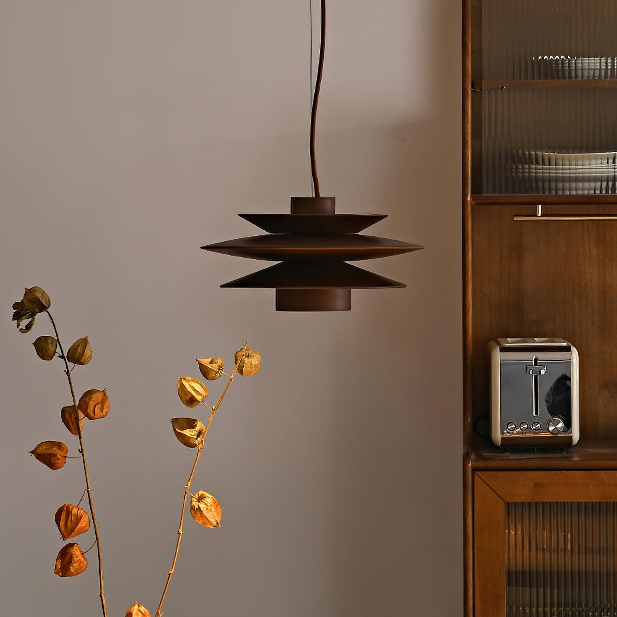 Camille Wooden Pendant Light