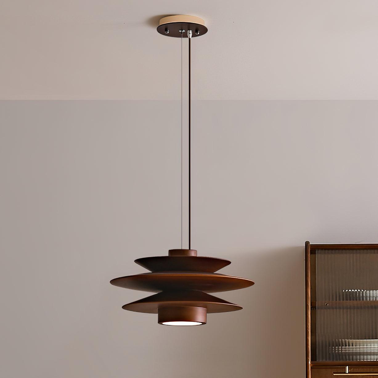 Camille Wooden Pendant Light