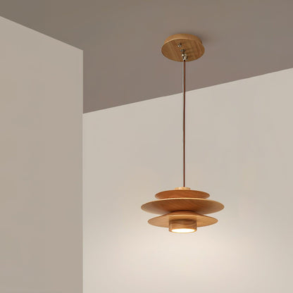Camille Wooden Pendant Light