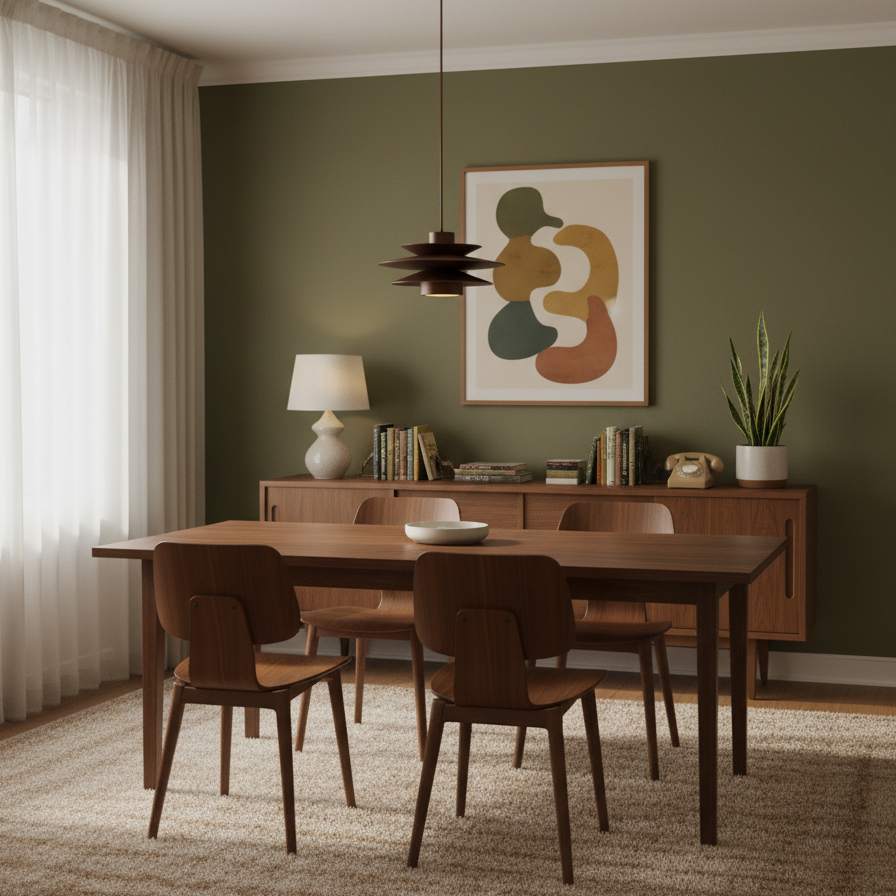 Camille Wooden Pendant Light