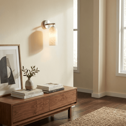 Orlena Alabaster Wall Light