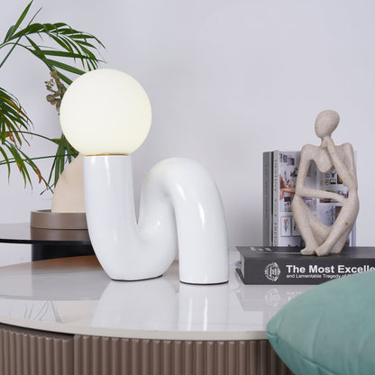 Roselle Globe Table Lamp