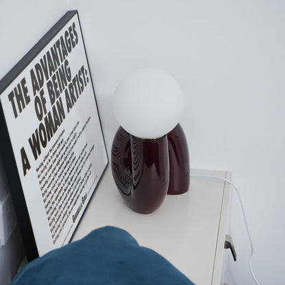 Roselle Globe Table Lamp