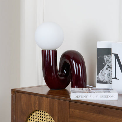 Roselle Globe Table Lamp
