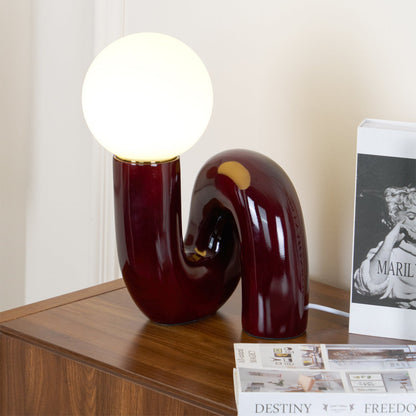 Roselle Globe Table Lamp