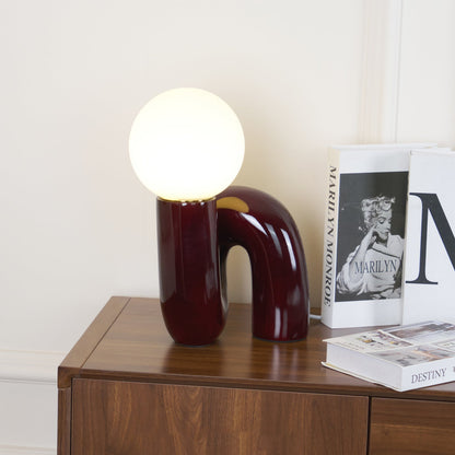 Roselle Globe Table Lamp