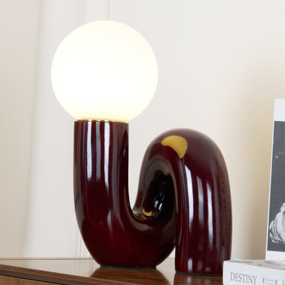 Roselle Globe Table Lamp