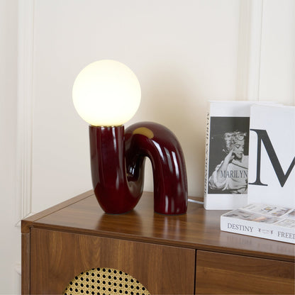 Roselle Globe Table Lamp