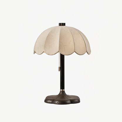 Sylvie Petal Fabric Table Lamp